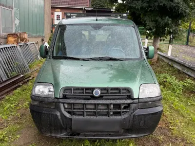 Gebraucht Fiat Doblò 63 PS (46 kW) 2002 Grün Van / Kleinbus