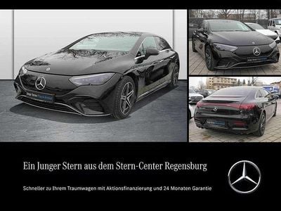 Gebraucht Mercedes EQE300 Premium 180 kW (245 PS) 2025 Metalliclack obsidianschwarz Limousine