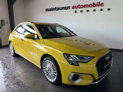 Gebraucht Audi A3 Advanced 110 PS (80 kW) 2021 Gelb Limousine