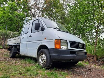 gebraucht VW LT 35 Pritsche 2.5 TDI Doka 6 SITZER 1 Hand 109 PS AHK