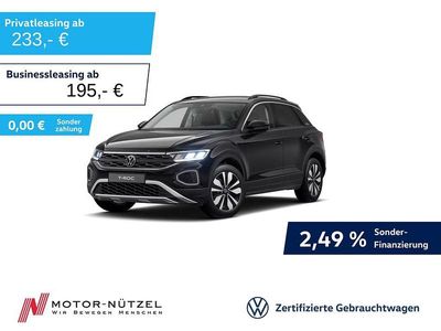 Gebraucht VW T-Roc Goal 116 PS (85 kW) 2025 Schwarz SUV