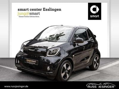 Schwarz Gebraucht 2023 Smart ForTwo Electric Drive Exclusive Cabrio | 17.980 € (Fairer Preis)