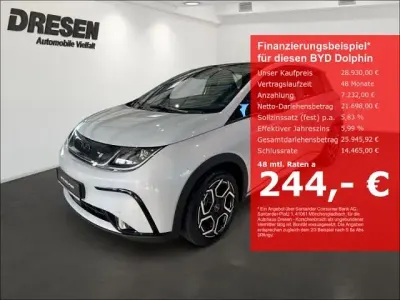 Gebraucht BYD Dolphin Design 150 kW (204 PS) 2026 Weiss Kleinwagen
