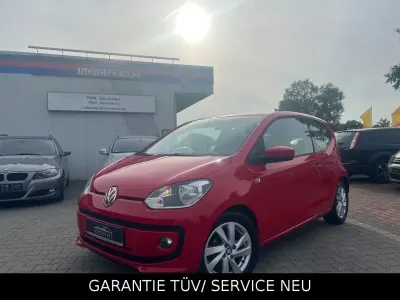 Gebraucht VW up! move up! 60 PS (44 kW) 2012 Rot Kleinwagen