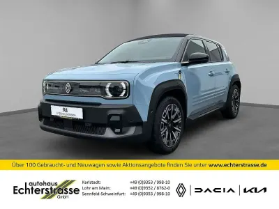 Neu Renault 4 E-Tech Iconic 110 kW (150 PS) 2026 Kumulusblau / schwarz SUV