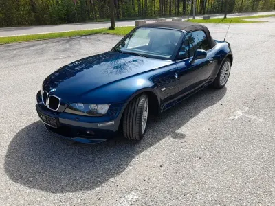Brugt BMW Z3 Performance 170 HK (125 kW) 2002 Blå Cabriolet