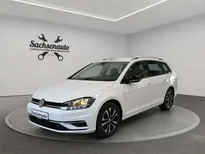 Gebraucht VW Golf VII IQ Drive 150 PS (110 kW) 2019 Weiß Kombi