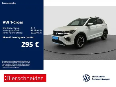 Gebraucht VW T-Cross R-line 150 PS (110 kW) 2025 Weiss SUV