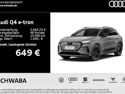 Neu Audi Q4 e-tron Performance 210 kW (286 PS) 2026 Grau SUV