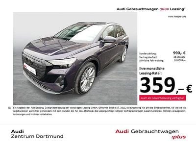 Violett Gebraucht 2025 Audi Q4 e-tron S-Line SUV | 40.911 € (Superpreis)