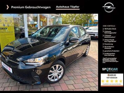 Gebraucht Opel Corsa Edition 101 PS (74 kW) 2021 Schwarz Kleinwagen