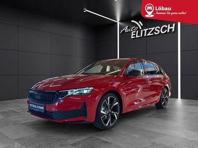 Nuova Skoda Octavia SportLine 204 CV (150 kW) 2025 Rosso Station wagon