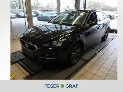 Gebraucht Seat Leon Style 116 PS (85 kW) 2022 Midnight schwarz metallic Kombi
