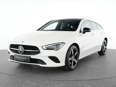 Gebraucht Mercedes CLA250e Progressive 160 PS (117 kW) 2022 Unilack polarweiß Coupé