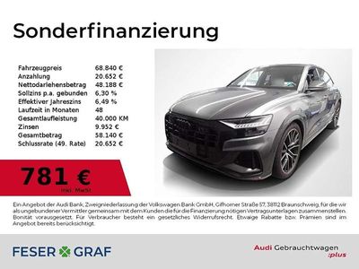 Daytonagrau perleffekt Gebraucht 2022 Audi SQ8 Ambiente SUV | 68.840 € (Fairer Preis)