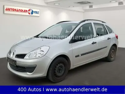 Gebraucht Renault Clio GrandTour Dynamique 75 PS (55 kW) 2008 Silber Kombi