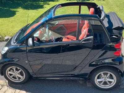 Second-hand Smart ForTwo Cabrio Passion 84 CP (61 kW) 2014 Negru Cabrio