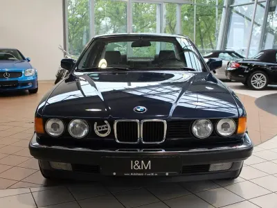Brugt BMW 735 211 HK (155 kW) 1987 Blå Sedan