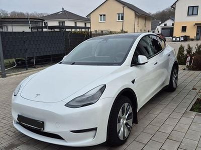Gebraucht Tesla Model Y Long Range AWD 378 kW (514 PS) 2023 Weiß SUV
