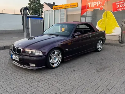 Gebraucht BMW 323 Cabriolet 170 PS (125 kW) 1998 Violet Cabrio