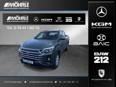 Neu KGM Musso 203 PS (149 kW) 2026 Amazonia green Pickup