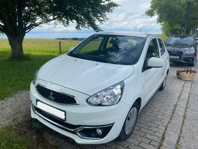 Gebraucht Mitsubishi Space Star Edition 71 PS (52 kW) 2018 Weiß Kleinwagen