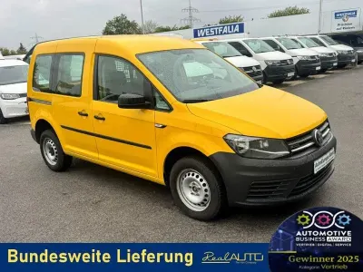 Gebraucht VW Caddy 122 PS (89 kW) 2020 Gelb Van / Kleinbus