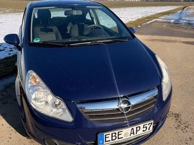 Blau Gebraucht 2009 Opel Corsa Edition Kleinwagen | 1.000 € (Superpreis)
