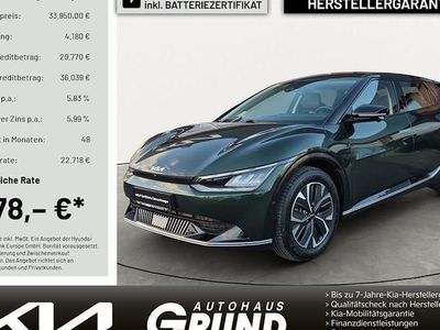 Grün Gebraucht 2023 Kia EV6 Air SUV | 33.950 € (Fairer Preis)