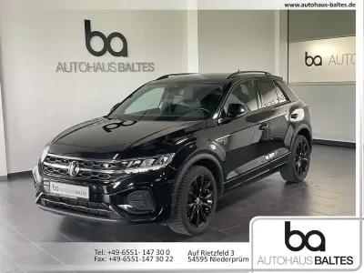 Gebraucht VW T-Roc R-line 150 PS (110 kW) 2022 Schwarz met. (metallic) SUV
