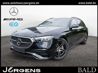 Gebraucht Mercedes E300 AMG 204 PS (150 kW) 2024 Schwarz metalliclack obsidians Kombi
