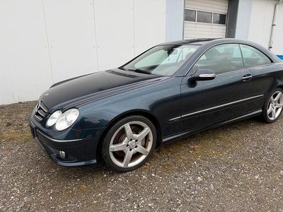 Gebraucht Mercedes CLK350 AMG 272 PS (200 kW) 2008 Blau Coupé