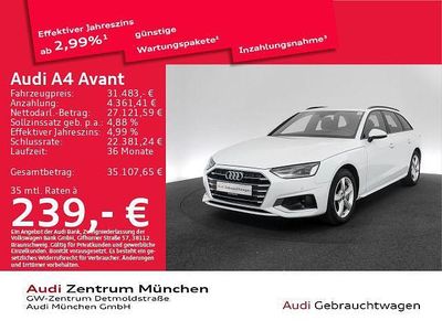Usata Audi A4 S-Line 204 CV (150 kW) 2024 Bianco Station wagon
