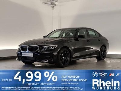 Schwarz Gebraucht 2022 BMW 320e Advantage Limousine | 29.789 € (Fairer Preis)
