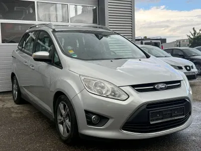 Gebraucht Ford Grand C-Max SYNC Edition 150 PS (110 kW) 2014 Silber Van / Kleinbus