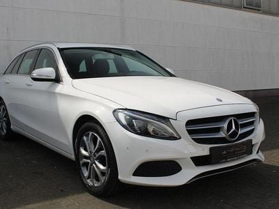 Usata Mercedes C200 Avantgarde 184 CV (135 kW) 2014 Bianco Station wagon