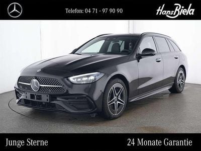 Brugt Mercedes C300e AMG 313 HK (230 kW) 2024 Sort Stationcar