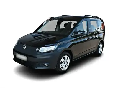 Gebraucht VW Caddy 122 PS (89 kW) 2022 Schwarz Van / Kleinbus