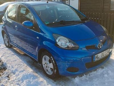 Gebraucht Toyota Aygo 68 PS (50 kW) 2009 Blau Kleinwagen