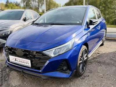 Gebraucht Hyundai i20 N Line 101 PS (74 kW) 2022 Intense blue Kleinwagen