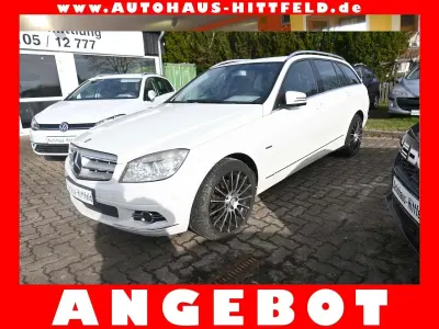 Gebraucht Mercedes C180 Avantgarde 156 PS (114 kW) 2009 Calcit/zirrusweiss Kombi
