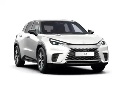 Neu Lexus LBX 136 PS (100 kW) 2025 Titaniumweißschwarz metallic SUV
