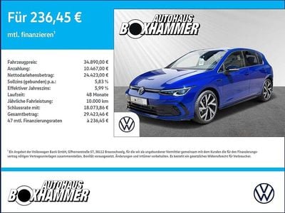 Usata VW Golf VIII R-line 150 CV (110 kW) 2024 Blu Berlina