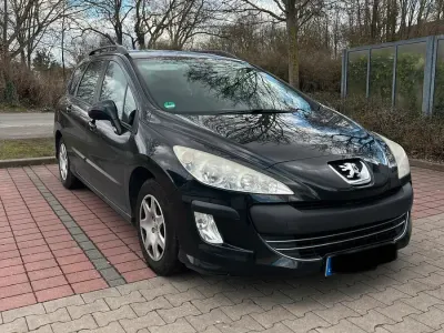Gebraucht Peugeot 308 SW 109 PS (80 kW) 2008 Schwarz Kombi