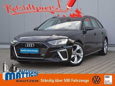 Gebraucht Audi A4 S-Line 150 PS (110 kW) 2021 Schwarz (mythosschwarz metallic) Kombi