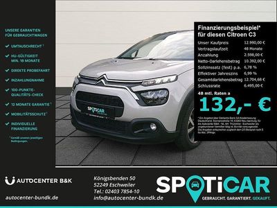 Gebraucht Citroën C3 PureTech 83 PS (61 kW) 2022 Sandbeige Kleinwagen