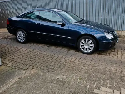 Brugt Mercedes CLK200 184 HK (135 kW) 2007 Sort Coupe