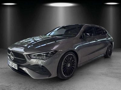 lack mountaingrau Gebraucht 2025 Mercedes CLA200 Shooting Brake AMG Kombi | 43.990 €