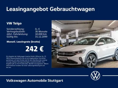 Gebraucht VW Taigo Style 110 PS (80 kW) 2023 Weiß SUV