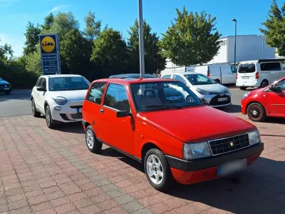 Gebraucht Lancia Ypsilon 50 PS (36 kW) 1990 Rot Kleinwagen
